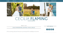 Desktop Screenshot of ceciliaflamingblog.com